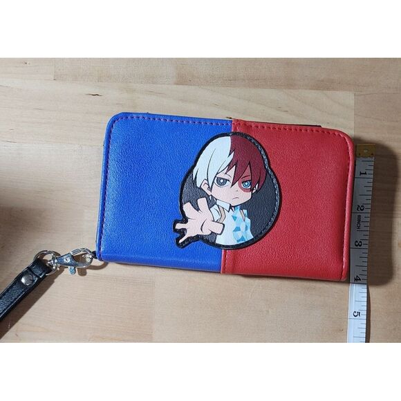 My Hero Academia Shoto Todoroki‎ Fire & Ice Tech iPhone Wallet - Picture 1 of 9